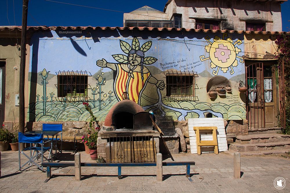 Street art - Façade à Tilcara