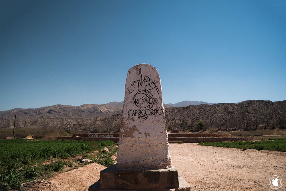 Tropique du Capricorne en Argentine